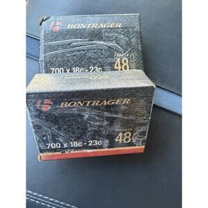 Bontrager Standard Presta Valve Bicycle Tube 700x 23C 48mm Lot Of 2